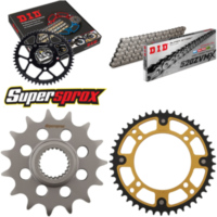 Chain Kit Stealth gold MUZ Baghira 660 97-05/Baghir 15-45-116 DID520ZVM-X endless