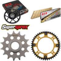 Kettensatz Stealth gold MUZ Baghira 660 97-05/Baghir 15-45-116 DID520ZVM-X(G&G) Endlos