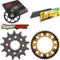 Kettensatz Stealth gold für: Gas Gas EC200 03-14/EC200 Ho 13-48-114 DID520 Clip