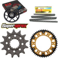 Chain Kit Stealth gold for: Gas Gas EC200 03-14/EC200 Ho 13-48-114 DID520NZ Clip