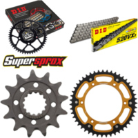 Chain Kit Stealth gold for: Gas Gas EC300 99-99 13-47-114 DID520VX3 rivet