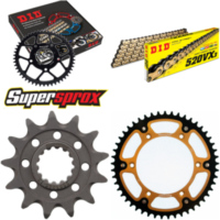 Chain Kit Stealth gold for: Gas Gas EC250 18- 13-49-114 DID520VX3(G&B) rivet
