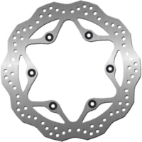 Brake disk NG 0110X 296 mm, fixed (FXD) Wavy
