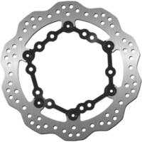 Brake disk NG 1233X 267 mm, floated (FLD) Wavy