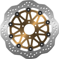 Brake disk NG 1309X 296 mm, floated (FLD) Wavy