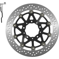 Bremsscheibe NG 1633G 310 mm, schwimmend gelagert (FLD)