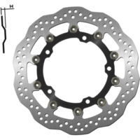 Brake disk NG 1785XG 310 mm, floated (FLD) Wavy