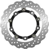 Brake disk NG 1972XG 260 mm, floated (FLD) Wavy