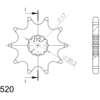 Ritzel Supersprox 520/9Z