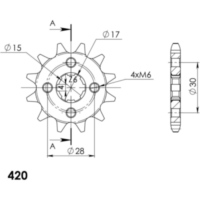 Ritzel Supersprox 420/12Z