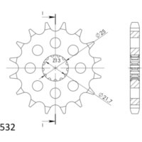 Front Sprocket Supersprox 532/14t