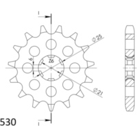 Ritzel Supersprox 530/15Z 24401-15