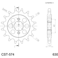 Front Sprocket Supersprox 630/16t