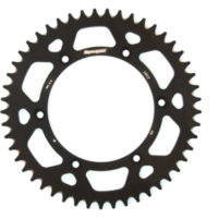 Alu-Rear Sprocket / Chain Wheel Supersprox 520/49t black 15206AK49