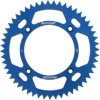 Alu-Rear Sprocket / Chain Wheel Supersprox 420/52t blue