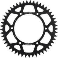 Alu-Rear Sprocket / Chain Wheel Supersprox 520/49t black 30245AK49