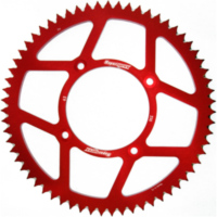 Alu-Rear Sprocket / Chain Wheel Supersprox 428/63t red 93120AR63