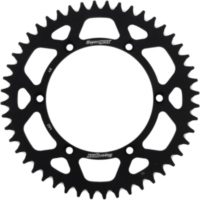 Alu-Rear Sprocket / Chain Wheel Supersprox 520/48t black 17206AK48