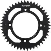 Alu-Rear Sprocket / Chain Wheel Supersprox 428/47t black