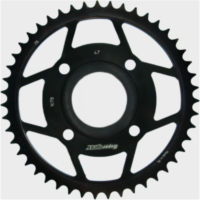 Steel-Rear Sprocket / Chain Wheel Supersprox 420/47t black 12112-47