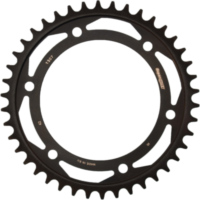 Steel-Rear Sprocket / Chain Wheel Supersprox 525/42t black 10617-42