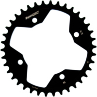 Steel-Rear Sprocket / Chain Wheel Supersprox 520/38t black 16406-38