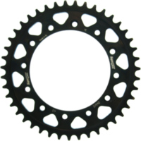 Steel-Rear Sprocket / Chain Wheel Supersprox 520/43t black 10304-43