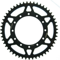 Steel-Rear Sprocket / Chain Wheel Supersprox 520/51t black 10304-51