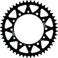 Steel-Rear Sprocket / Chain Wheel Supersprox 520/48t black 10501-48