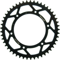 Steel-Rear Sprocket / Chain Wheel Supersprox 520/49t black 35304-49