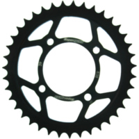 Steel-Rear Sprocket / Chain Wheel Supersprox 428/39t black 12200-39