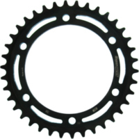Steel-Rear Sprocket / Chain Wheel Supersprox 530/38t black 12801-38