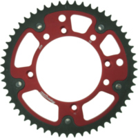 Stealth-Kettenrad Supersprox 420/55Z rot