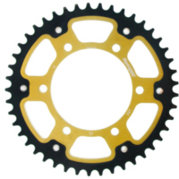 Stealth-Rear Sprocket / Chain Wheel Supersprox 525/45t gold 12810S45