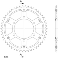 Stealth-Rear Sprocket / Chain Wheel Supersprox 525/50t gold 12810S50