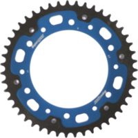 Stealth-Rear Sprocket / Chain Wheel Supersprox 525/47t blue 35305B47