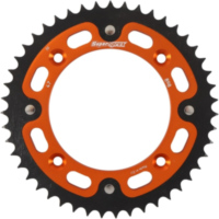 Stealth-Kettenrad Supersprox 428/47Z orange