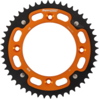 Stealth-Kettenrad Supersprox 428/48Z orange