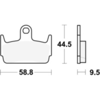 Bremsklotz LC TRW MCB686LC