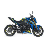 BOS Hyper RR rear silencer for: SUZUKI GSX-S 1000, 15