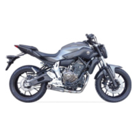 Schalldämpfer Endtopf IXIL SX1 Komplettanlage für: YAMAHA MT-07, XSR 700 (Euro3+4)