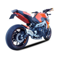 IXRACE Complete system (Z7) for: YAMAHA MT-09 & XSR 900 16-, (Euro4), silver