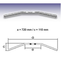 FEHLING Drag Bar Small, 7/8 inch, W:72cm