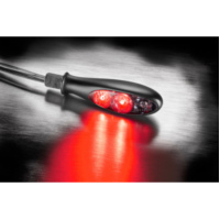 Kellermann Rear, brake light, turn signal unit Micro S DF Dark, black, tinted