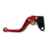 LSL Clutch lever Classic L20, red/gold, short