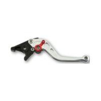 LSL Clutch lever Classic L32R, silver/red, short