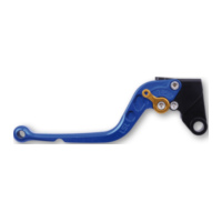 LSL Clutch lever Classic L34, blue/gold, long