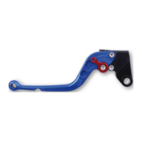 LSL Clutch lever Classic L25R, blue/red, long