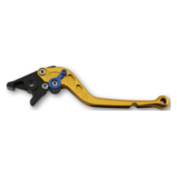 LSL Clutch lever Classic L04, gold/blue, long