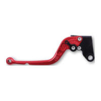 LSL Clutch lever Classic L04, red/black, long